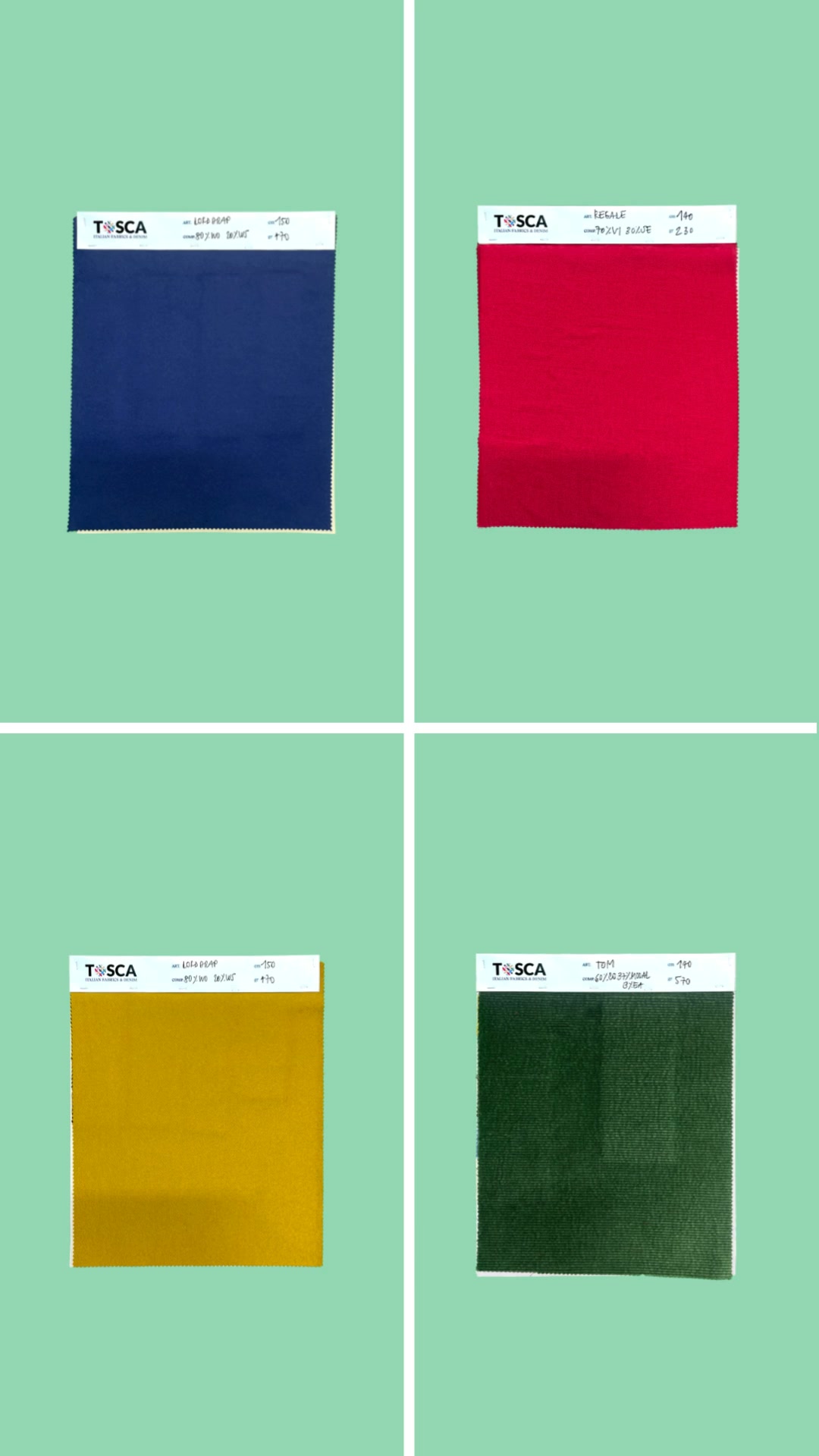 COMPLETE COLOR CARD