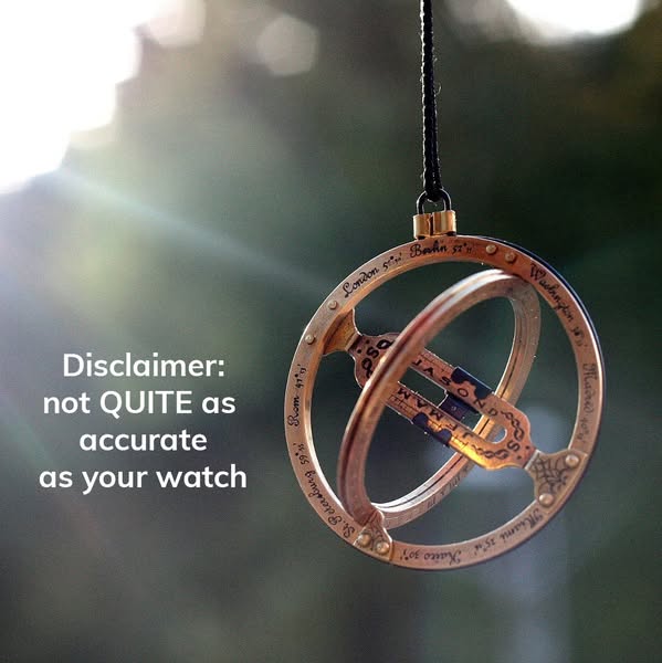 Pocket Sundial Tells True Time With Surprising Accuracy Using Just The Power Of The Sun