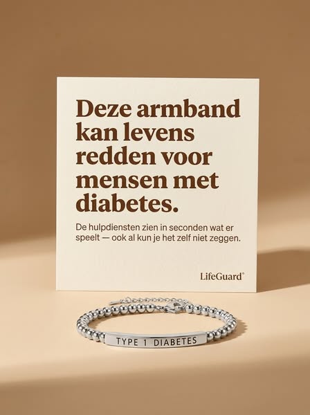 Eindelijk: een medisch ID dat je écht wílt dragen.