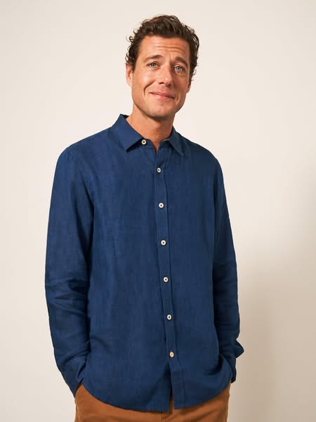 Chemise En Lin Pembroke Ls - M