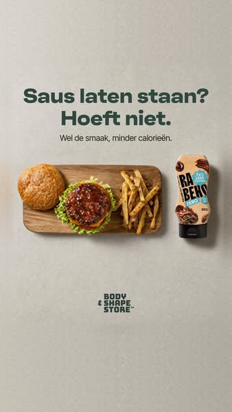 Wel de smaak. Minder calorieën.