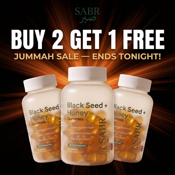 JUMMAH SALE Buy 2 Get 1 FREE