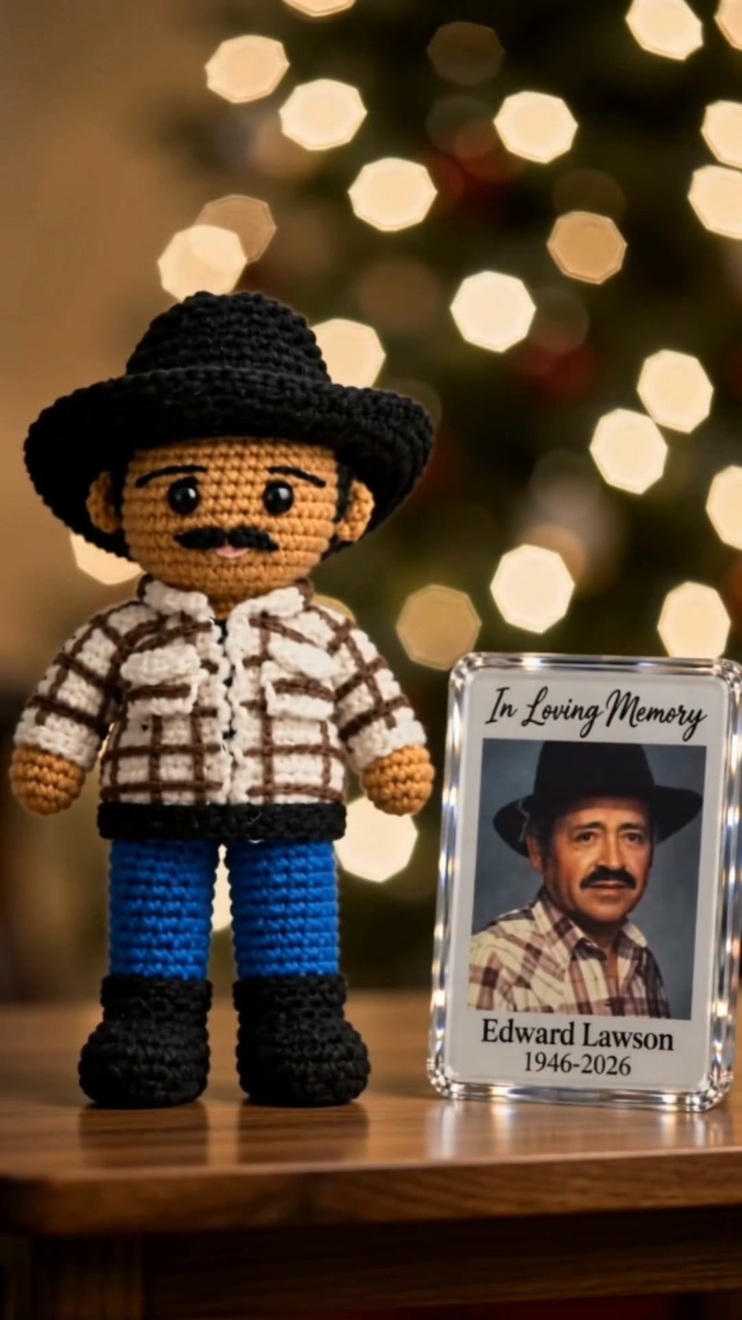 A Crochet Doll Made From Your Photo