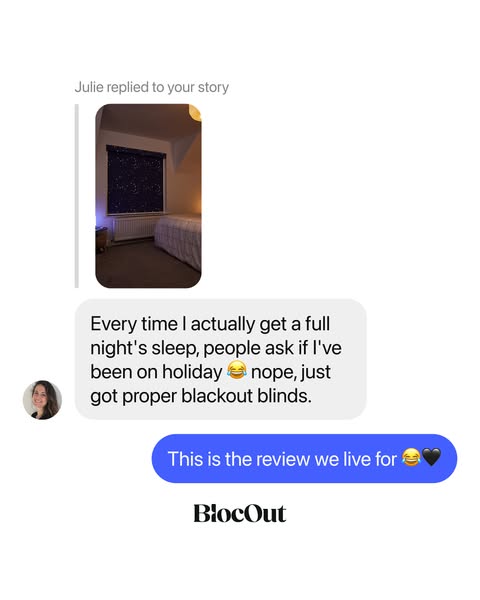 20% OFF BlocOut blinds