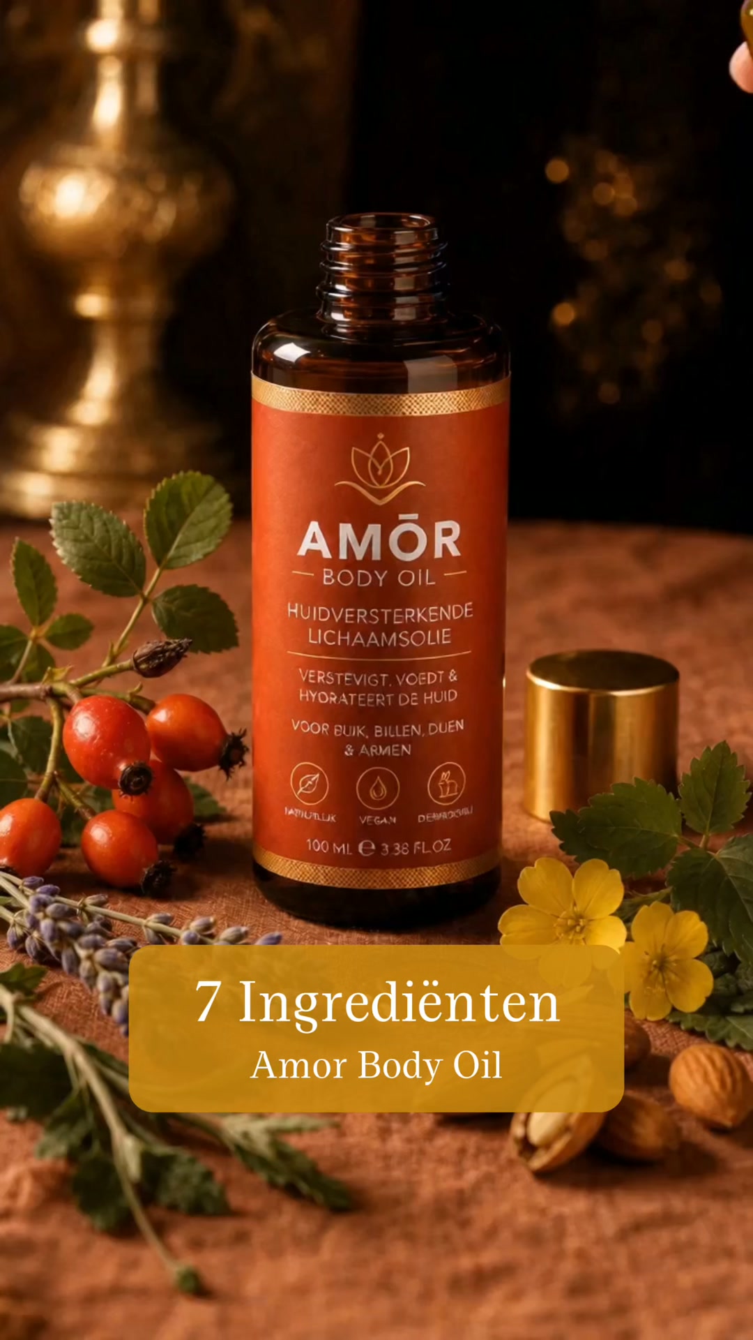 7 koudgeperste oliën. Meer niet.