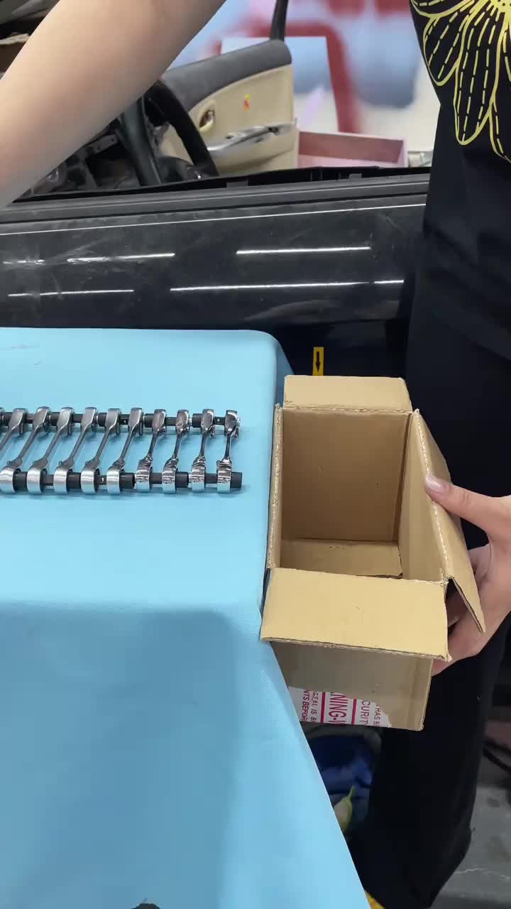 Mini Double End Ratchet Wrench