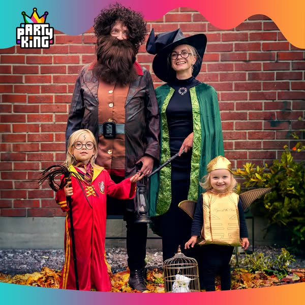 Halloweenasut koko perheelle alkaen 9,90 €