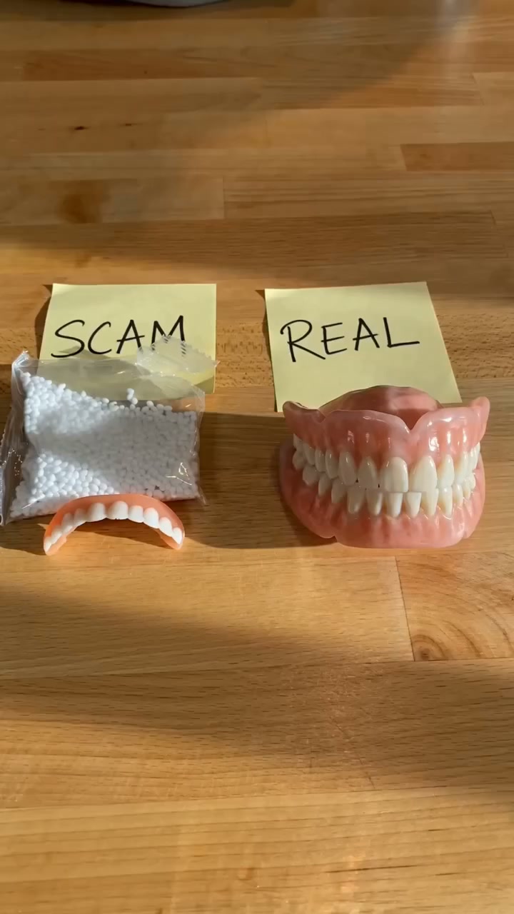 Comfort Custom Fit Denture Set For Daily Wear