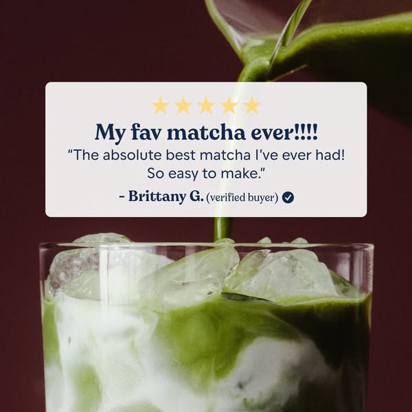 Meet your matcha ritual.