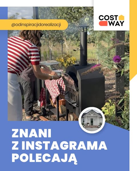 Ogrodowy piec do pizzy