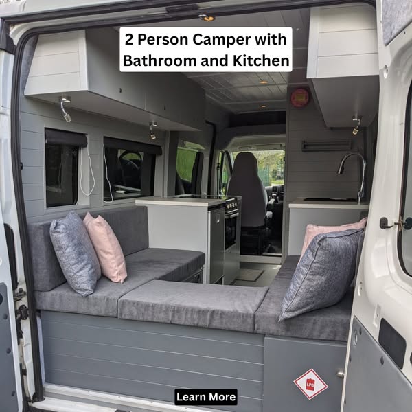 2 Person Camper With Bathroom And Kitchen