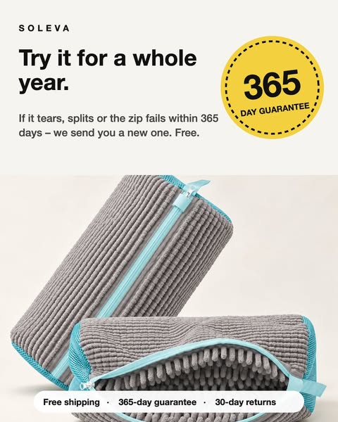 365-day guarantee. Zero risk.