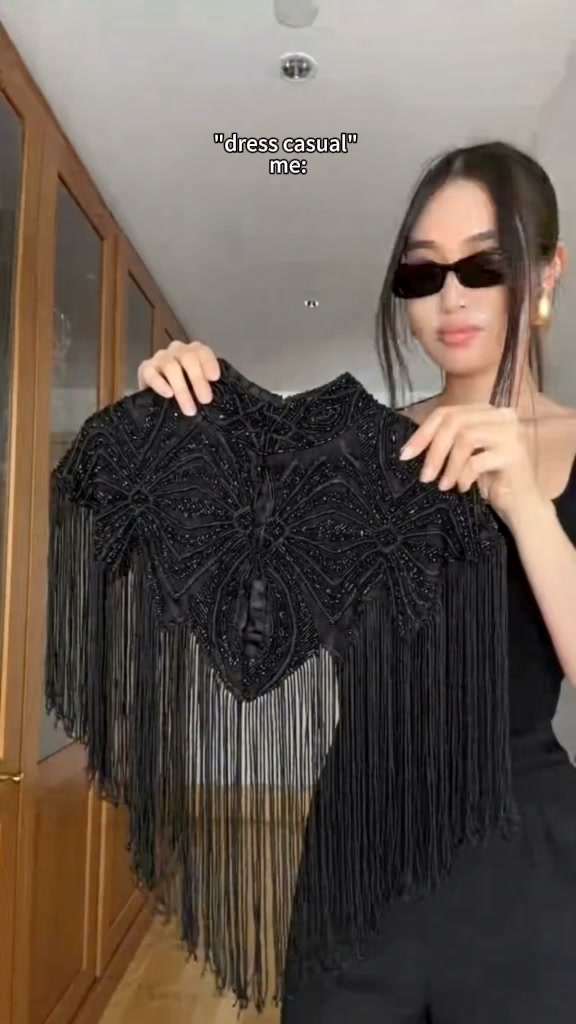 Fringe Meets Sculptural Glamour