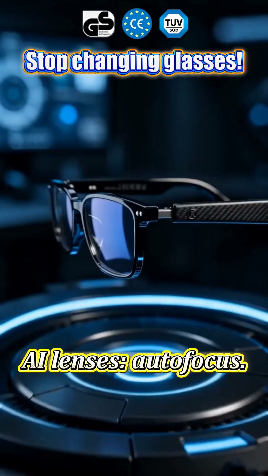 One Pair for Everyone: AI Voice, Open-Ear Bluetooth & Photochromic Lenses!