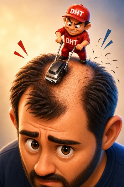 Cachez les trous dans vos cheveux