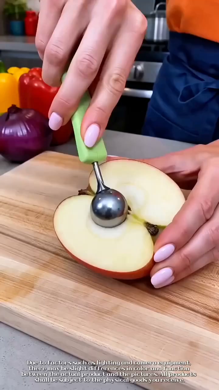 Fruit Baller + Carver + Pulp Separator — One Tiny Tool Does It All
