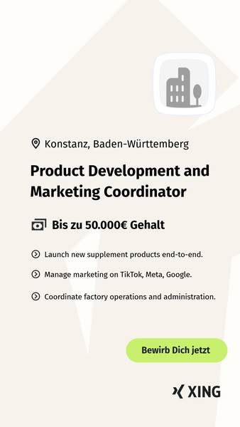 Nur wenige Klicks zum neuen Job