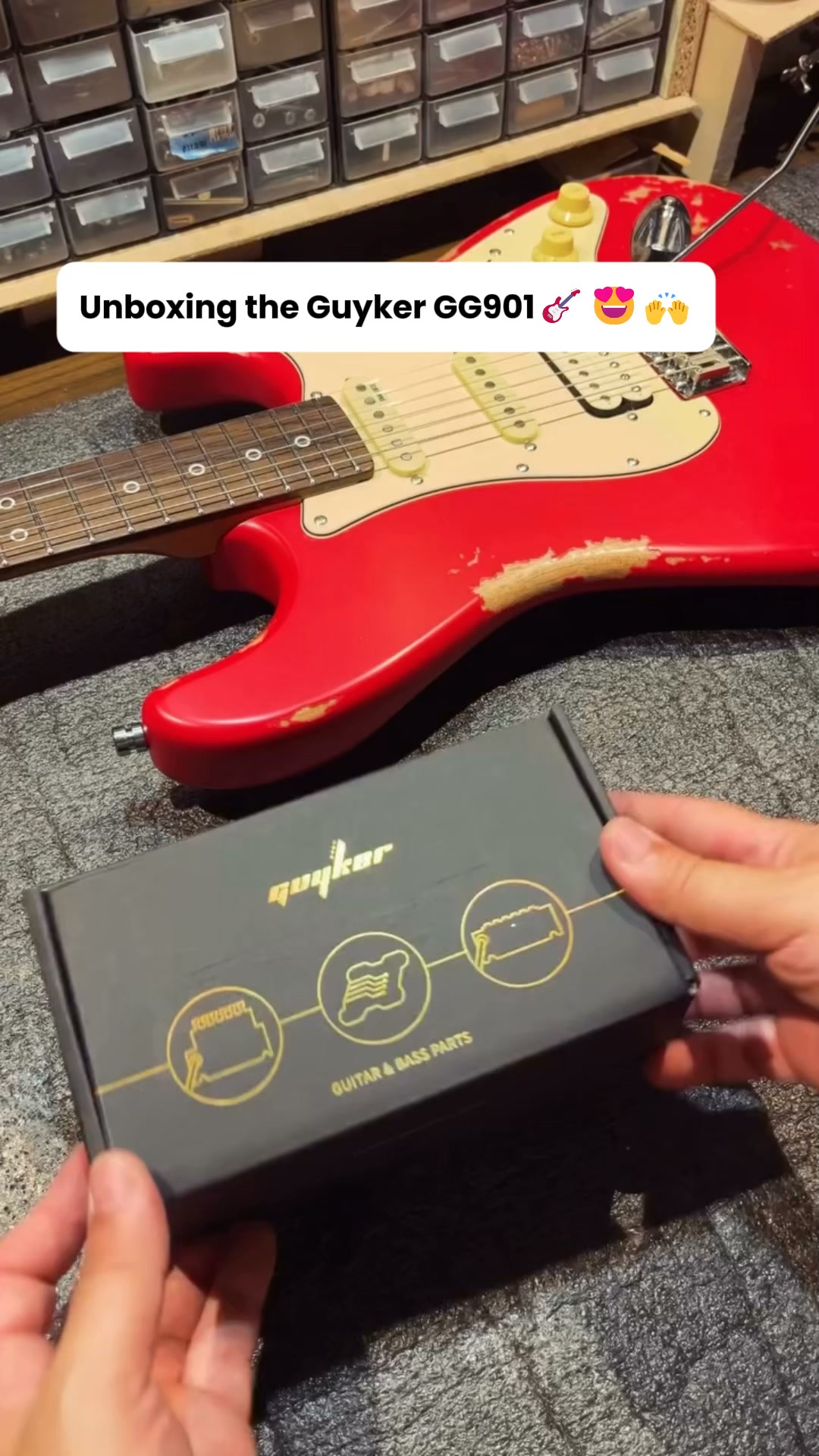 Guyker GG901 – Double-Locking Tremolo Bridge