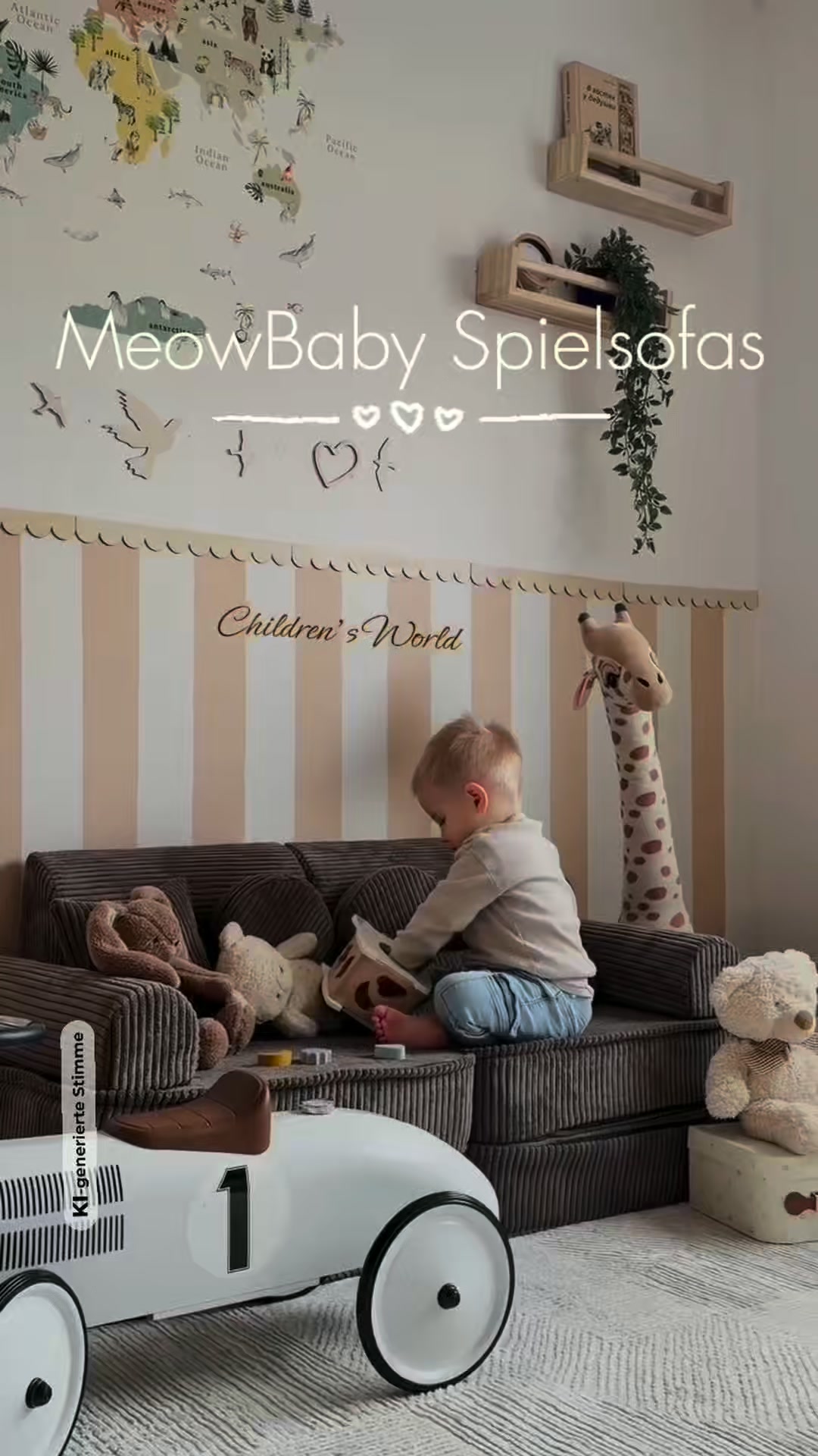 Entdecke das MeowBaby® Mini Spielsofa