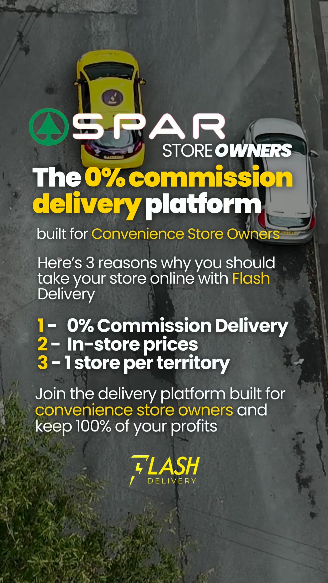 0% Commission Grocery Delivery App