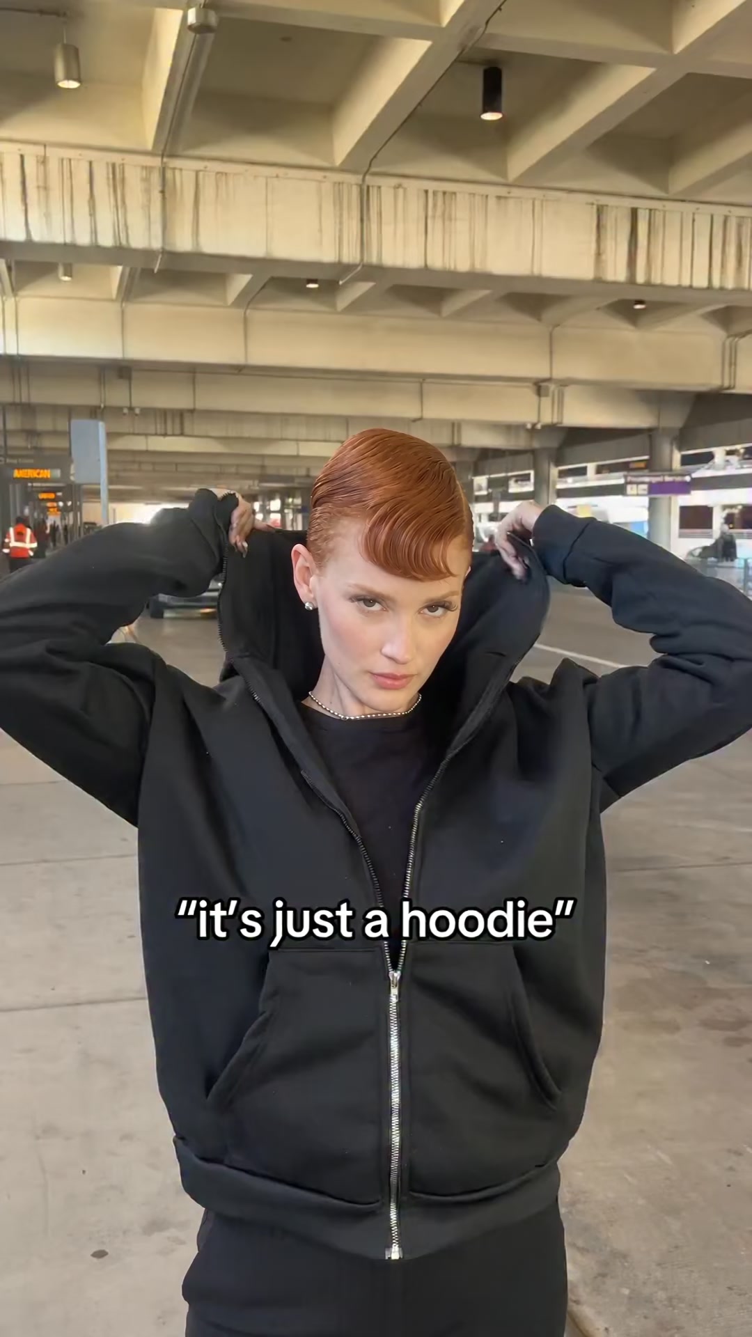 Zip Up. Disappear.