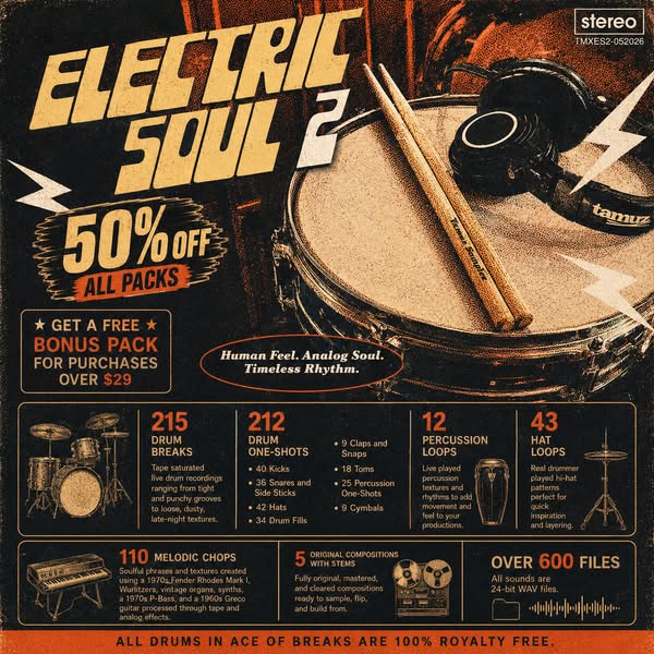 Electric Soul Vol.2. 50% Off