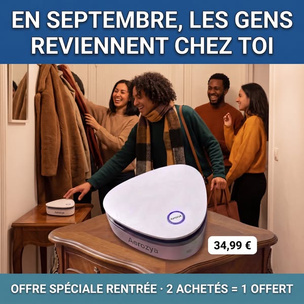 OFFRE RENTRÉE : 2 achetés = 1 OFFERT + Livraison gratuite
