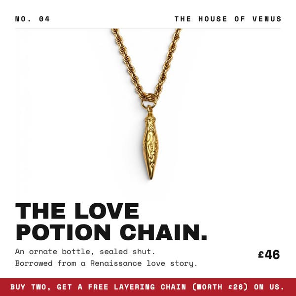 The Love Potion Chain. £46