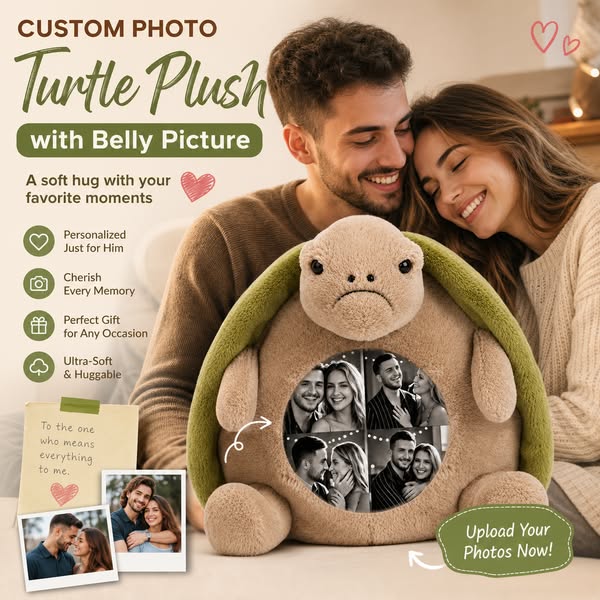 Personalize His Turtle Today!