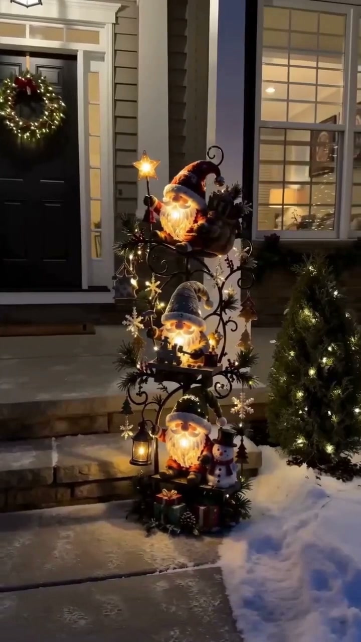 Weihnachtswichtel-Werkstatt für den Garten