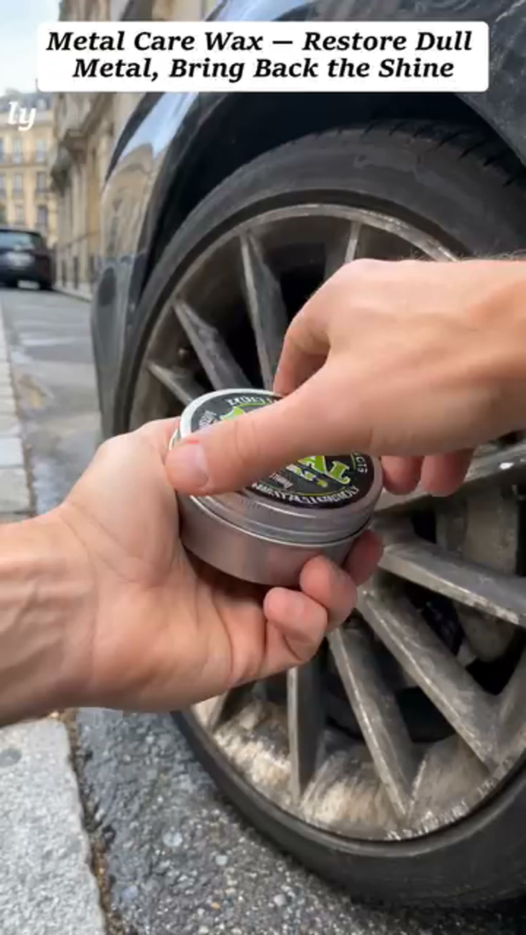 Metal Wax Polish | 80g Mirror-Shine Care