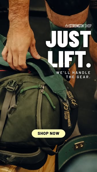 Pack your training essentials