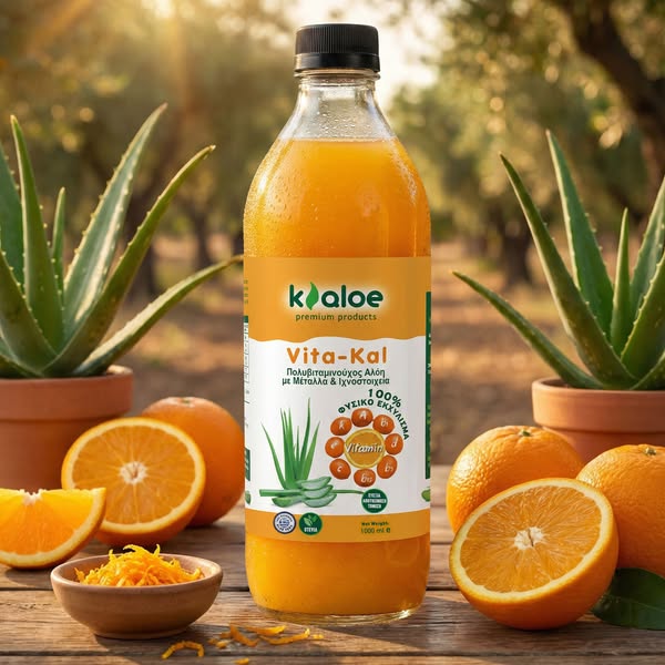 100% Αγνή Ελληνική Αλόη