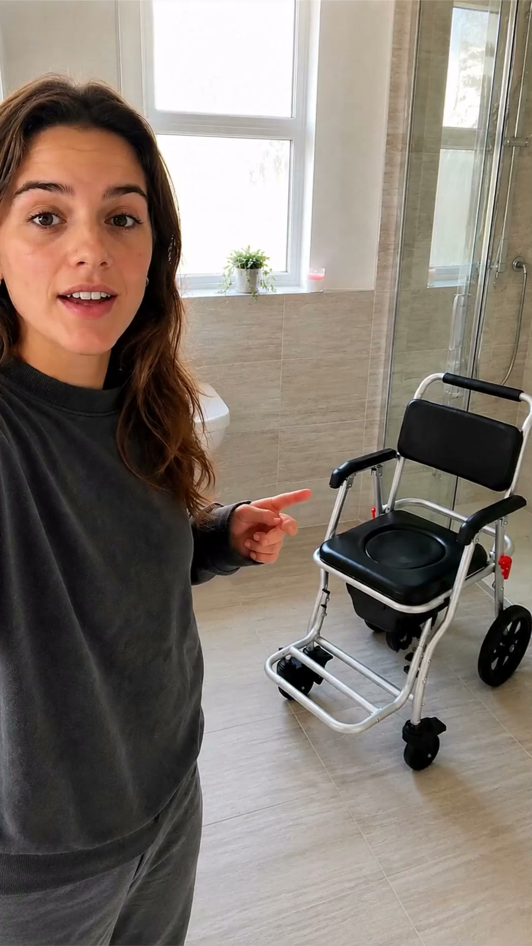 Comfort & Support in the Shower