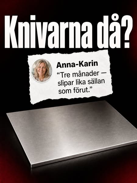 Skärbräda i stål. Tusentals har redan köpt