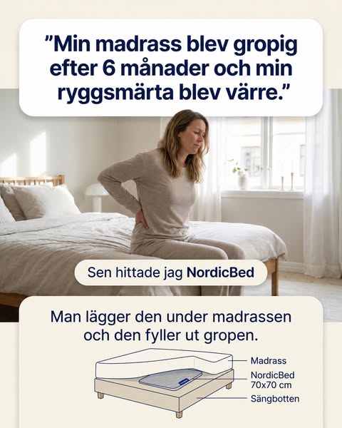 Grop i bäddmadrassen?