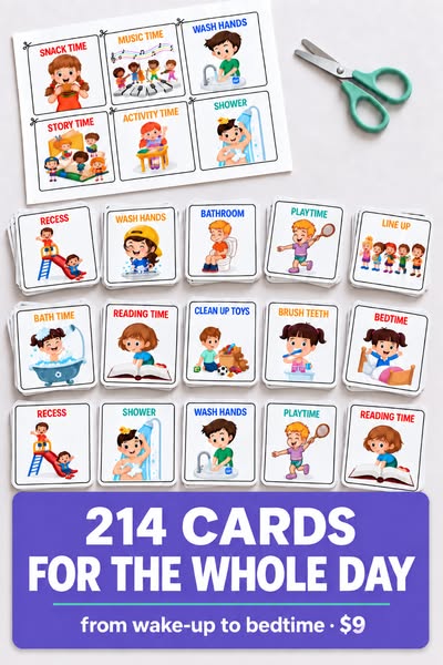 214 ready-to-use cards.