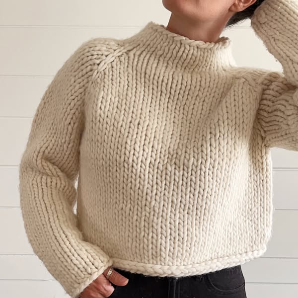 Novice Knit Sweater Pattern