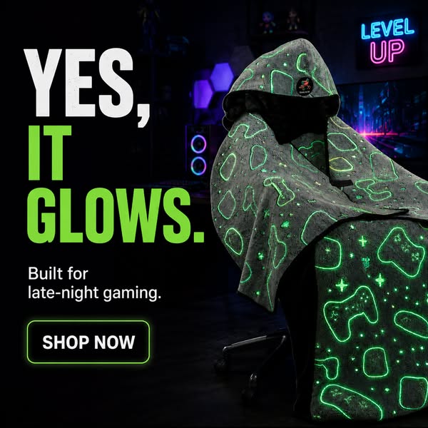 It glows in the dark