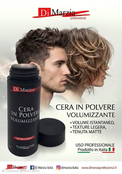 Cera in Polvere Volumizzante Di Marzia uso professionale 10gr