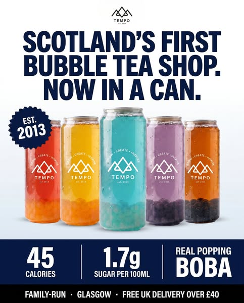 Low sugar. Real boba. No queue.