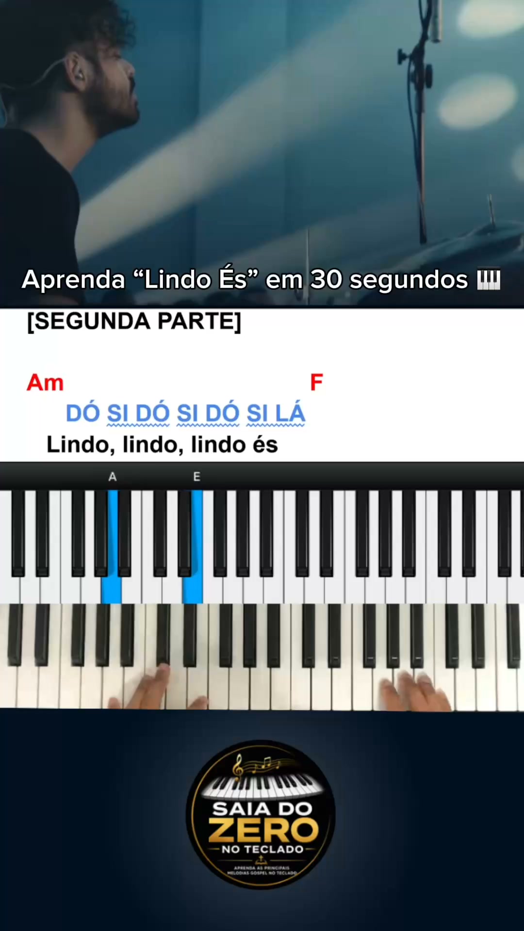 Saia do Zero no Teclado Agora!