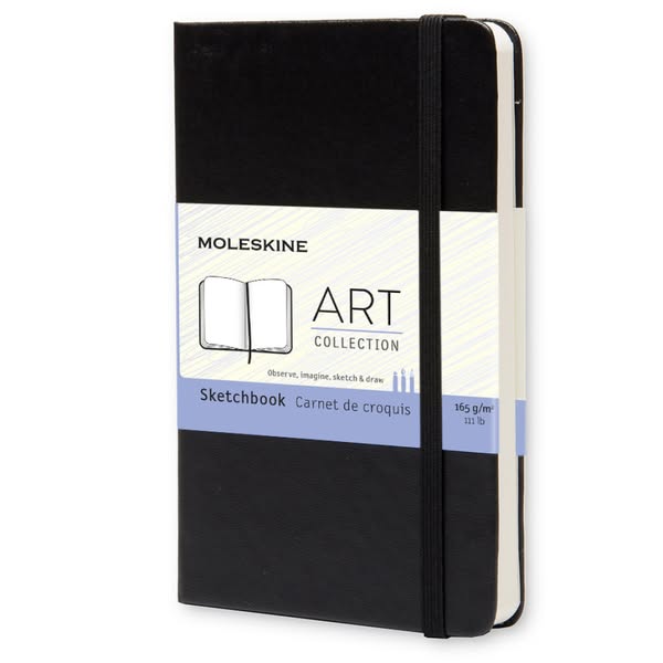 Moleskine Skitsebog ART collection Pocket Sort