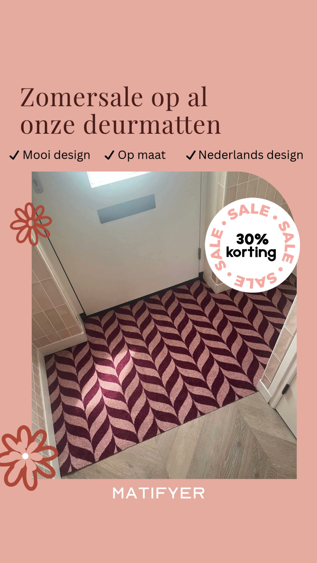 Op maat gemaakte deurmatten!