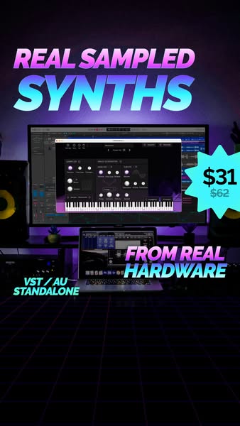 True 80s tone, straight from hardware