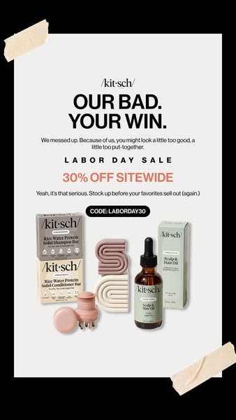 30% OFF Sitewide