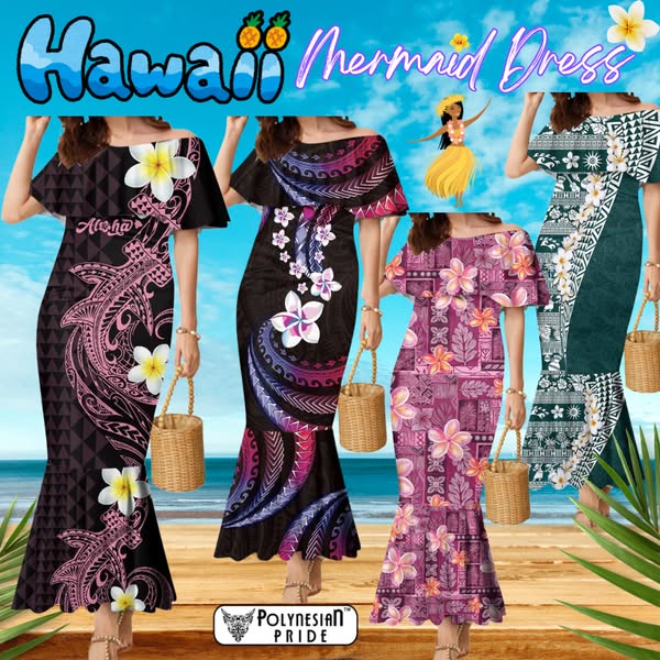 Hawaii Mermaid Dress