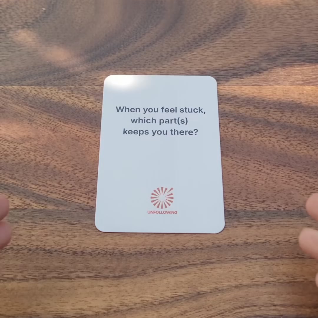 Talk To The Part That Keeps You Stuck.