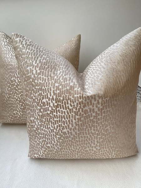 Taupe Tempest Cushion