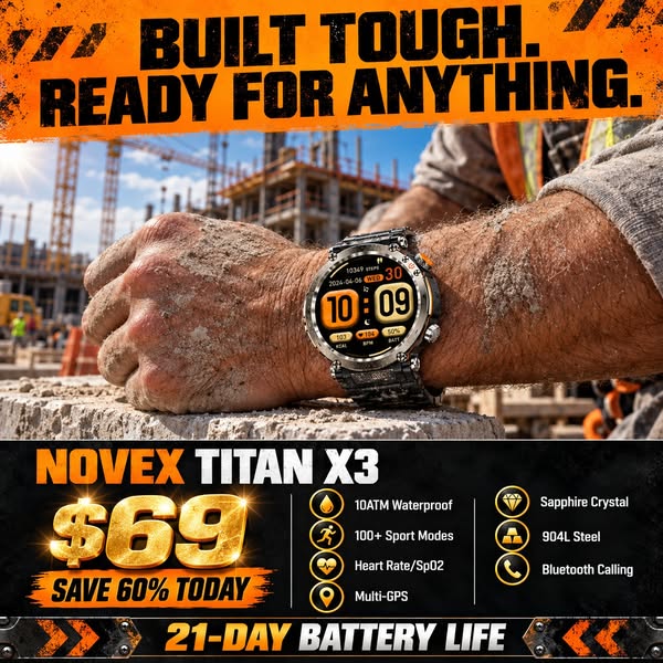 $69. GPS. 21-Day Battery. Waterproof. Calls & Notifications on your wrist. Health tracking 24/7.